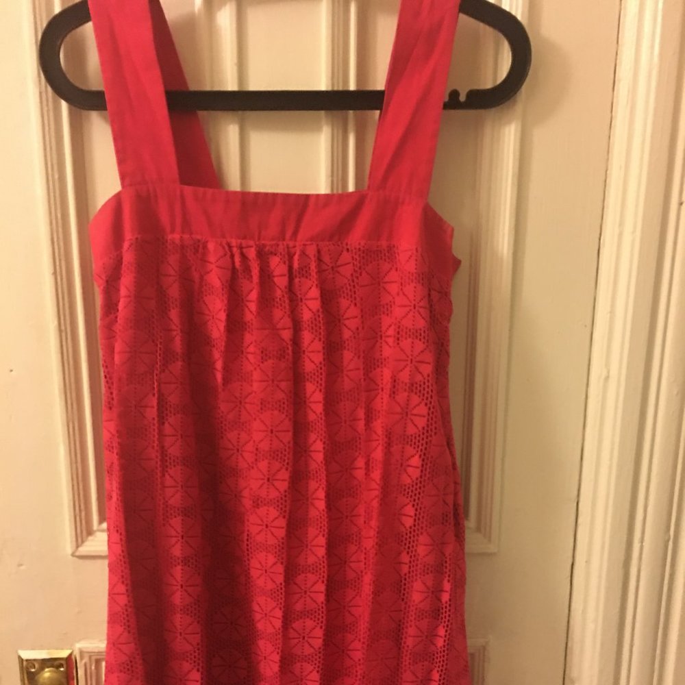 H&M lacy red dress